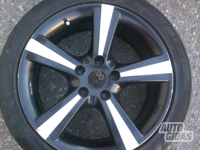 Light alloy R17 rims