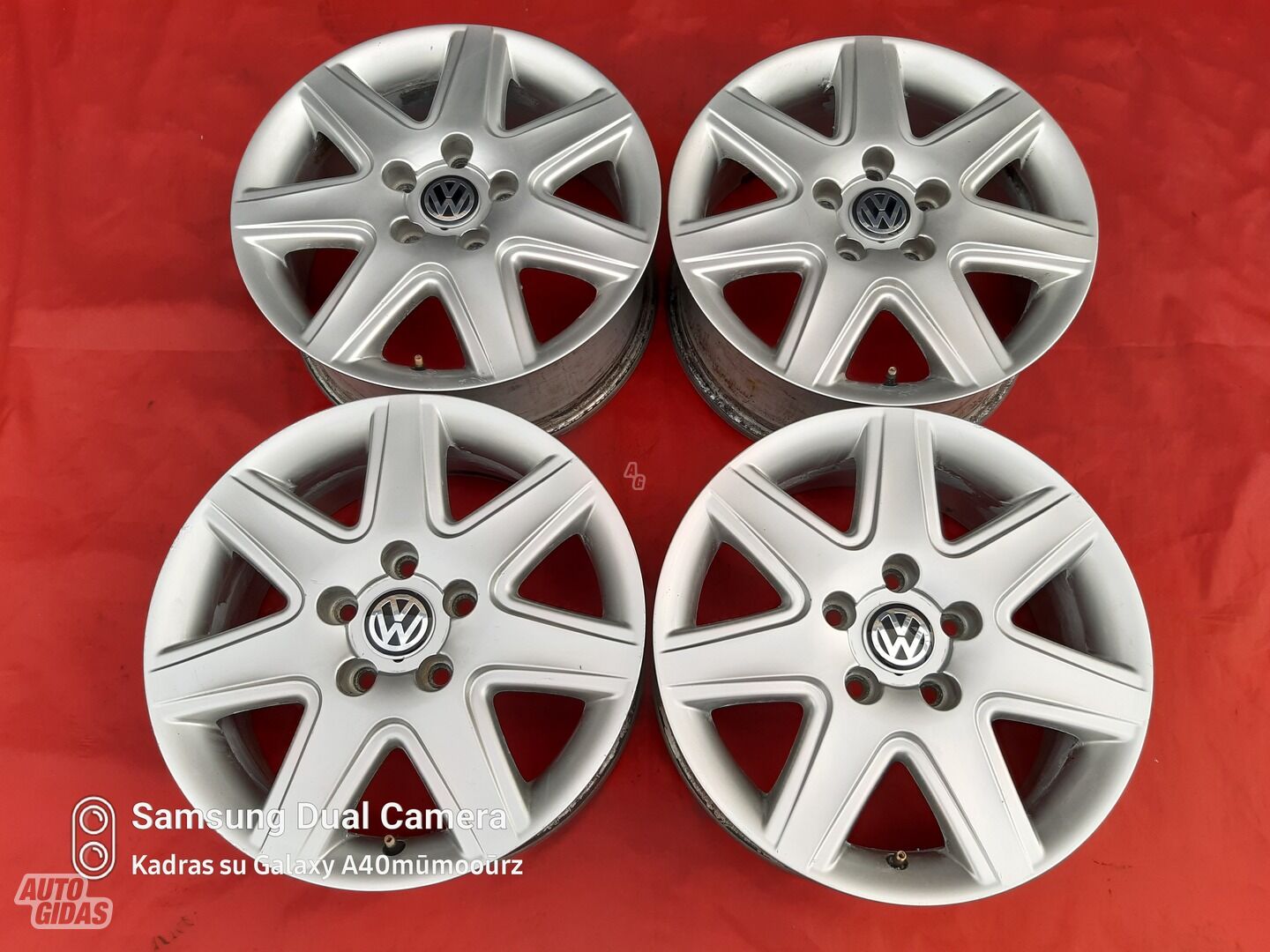 Light alloy R16 rims