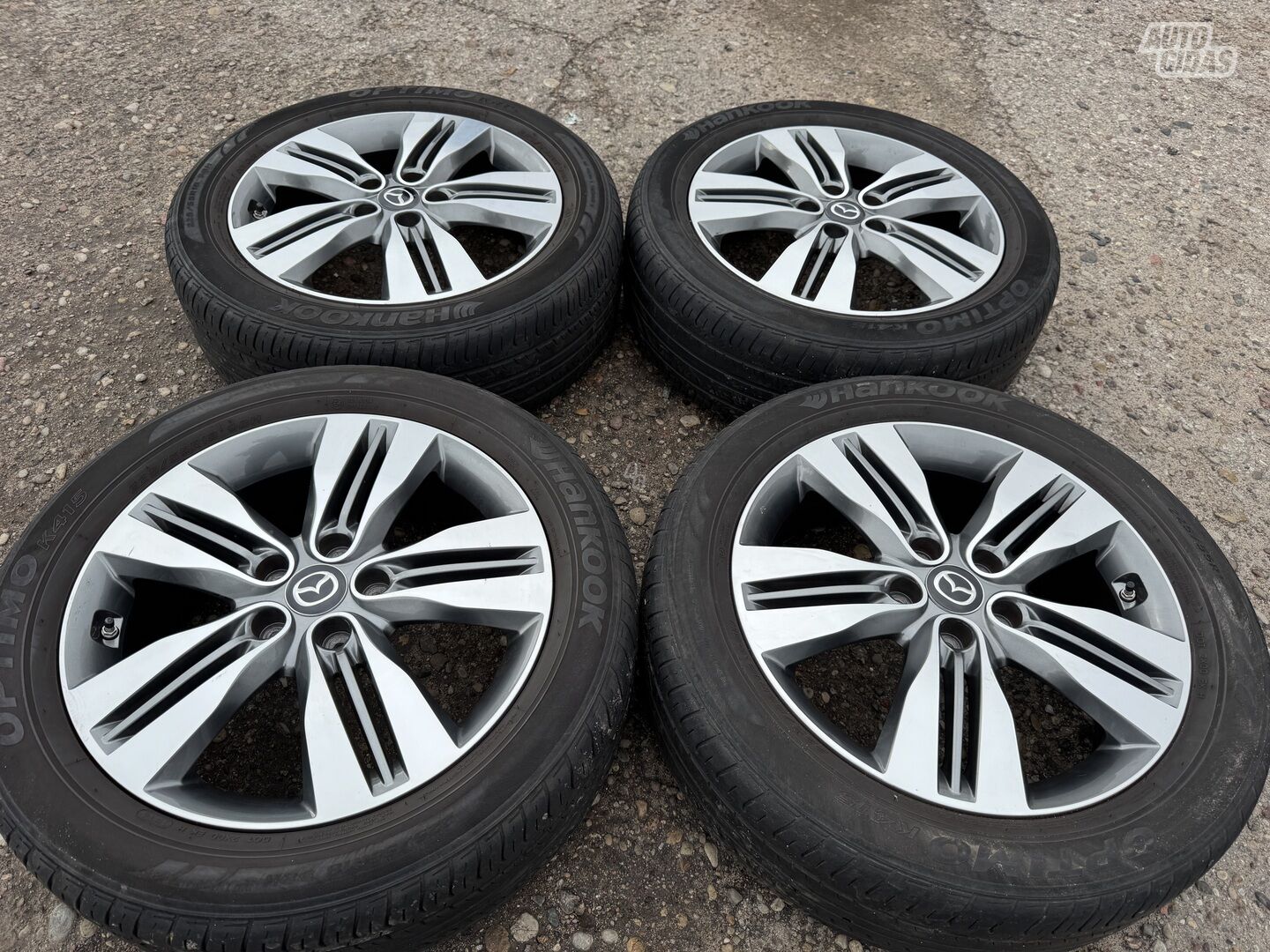 Mazda Siunciam, 6,5J ET51 light alloy R18 rims