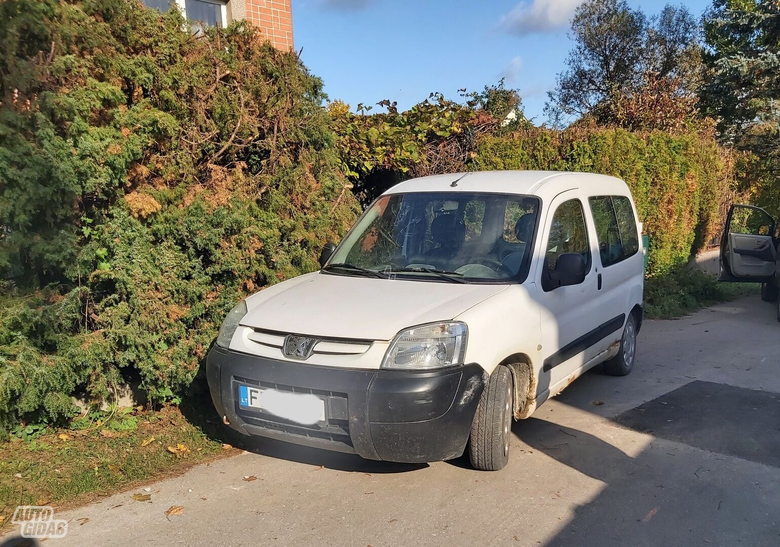 Peugeot Partner 2007 m Keleivinis mikroautobusas