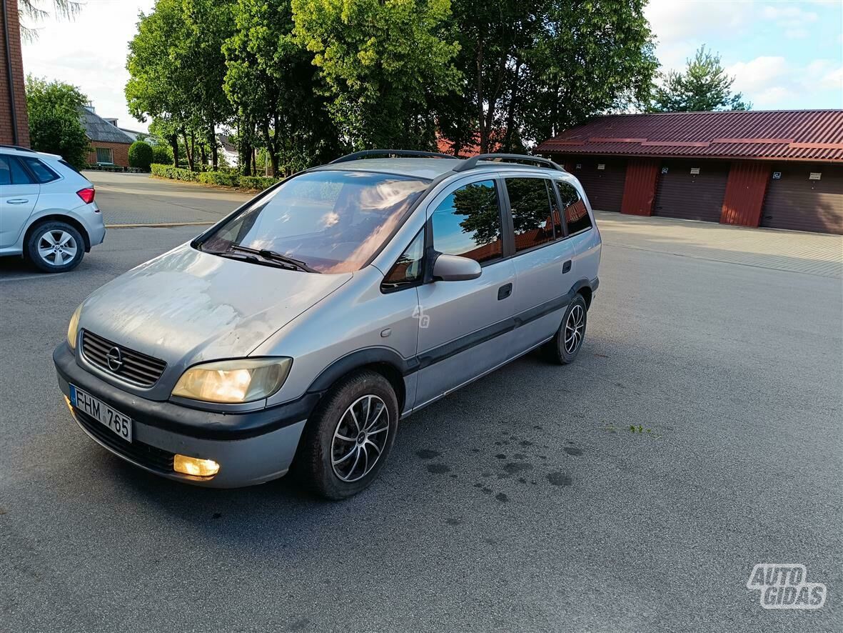 Opel Zafira 2000 m Vienatūris