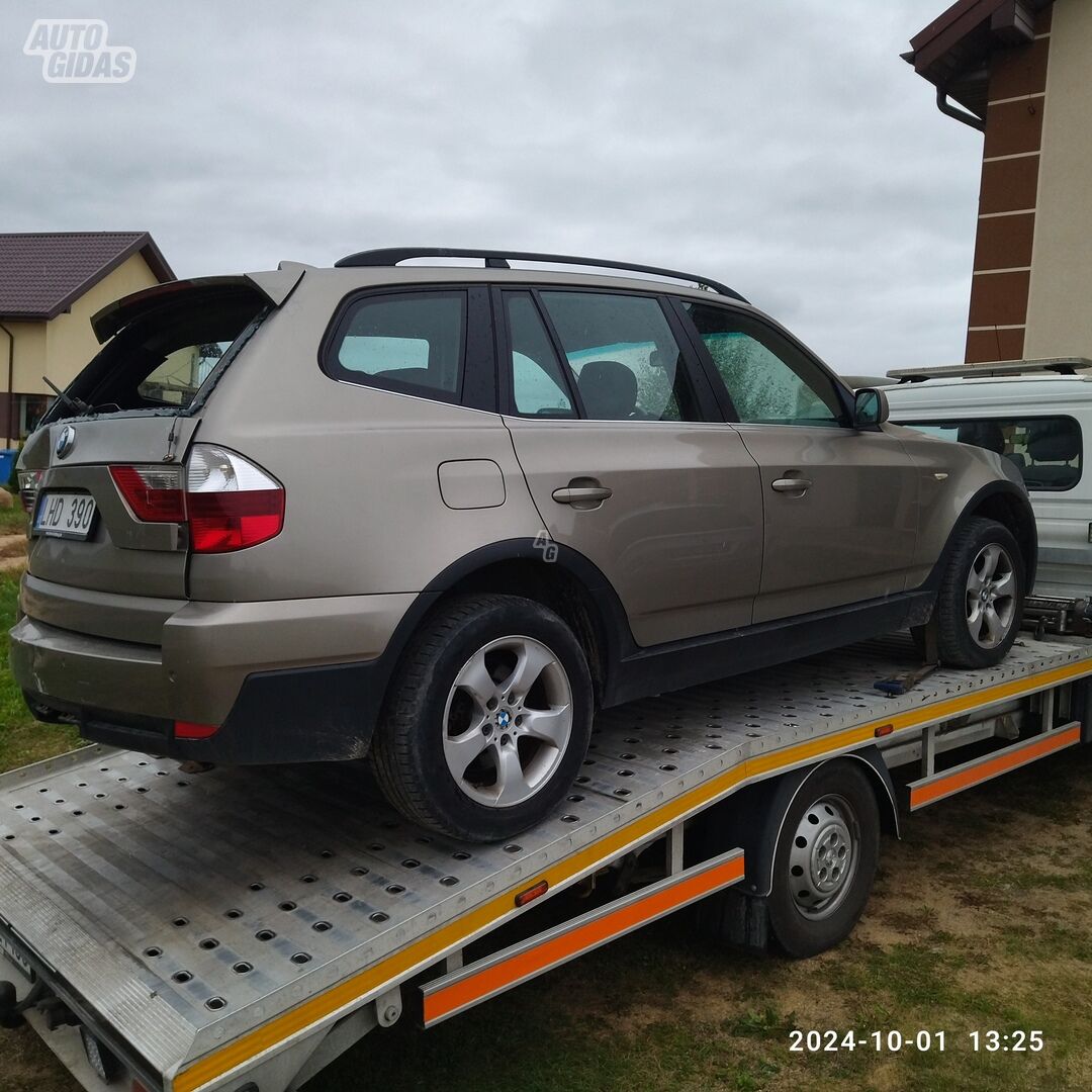 Bmw X3 2007 m dalys