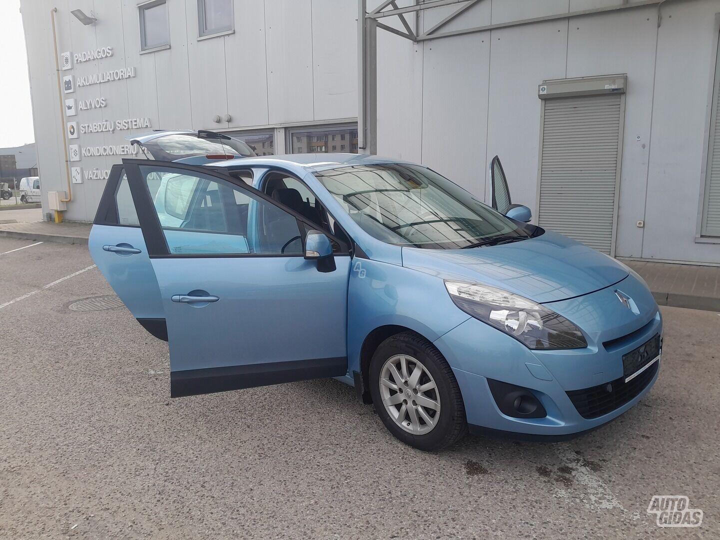 Renault Grand Scenic 2010 m Universalas