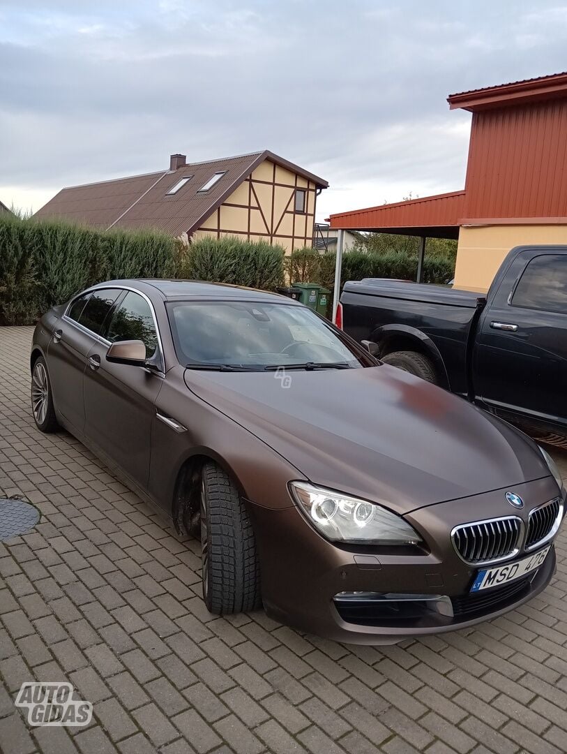 Bmw 640 Gran Coupe F06 2013 y