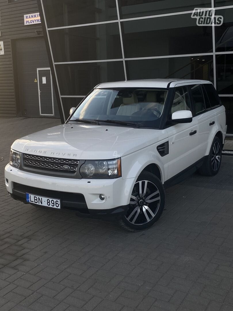 Land Rover Range Rover Sport 2009 m Visureigis / Krosoveris