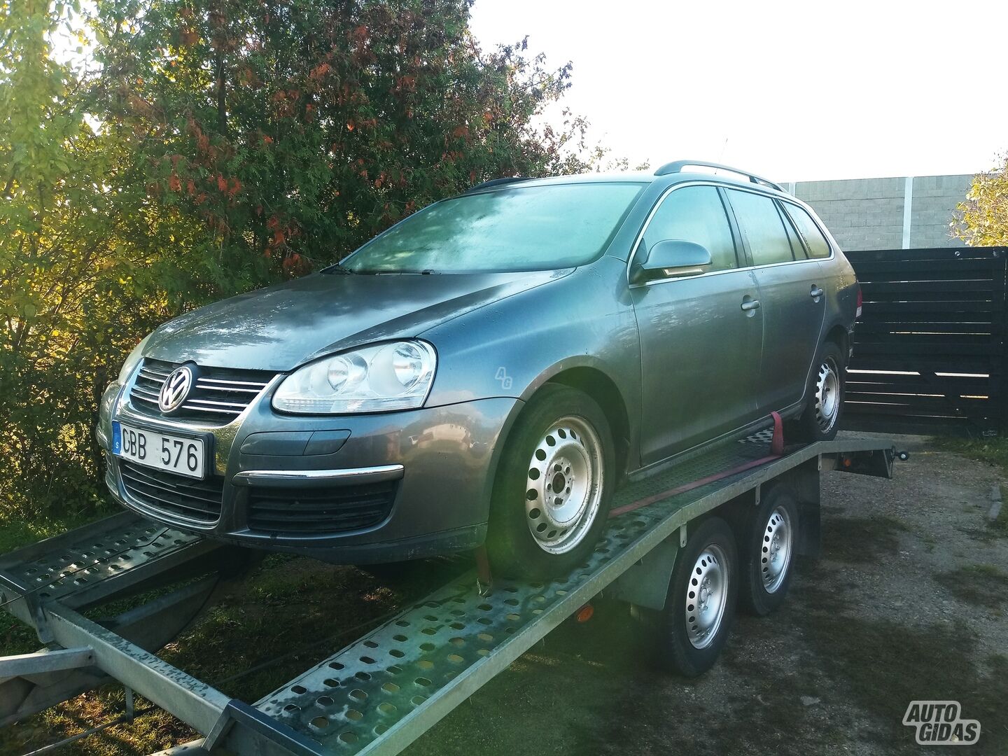 Volkswagen Golf 2007 m dalys