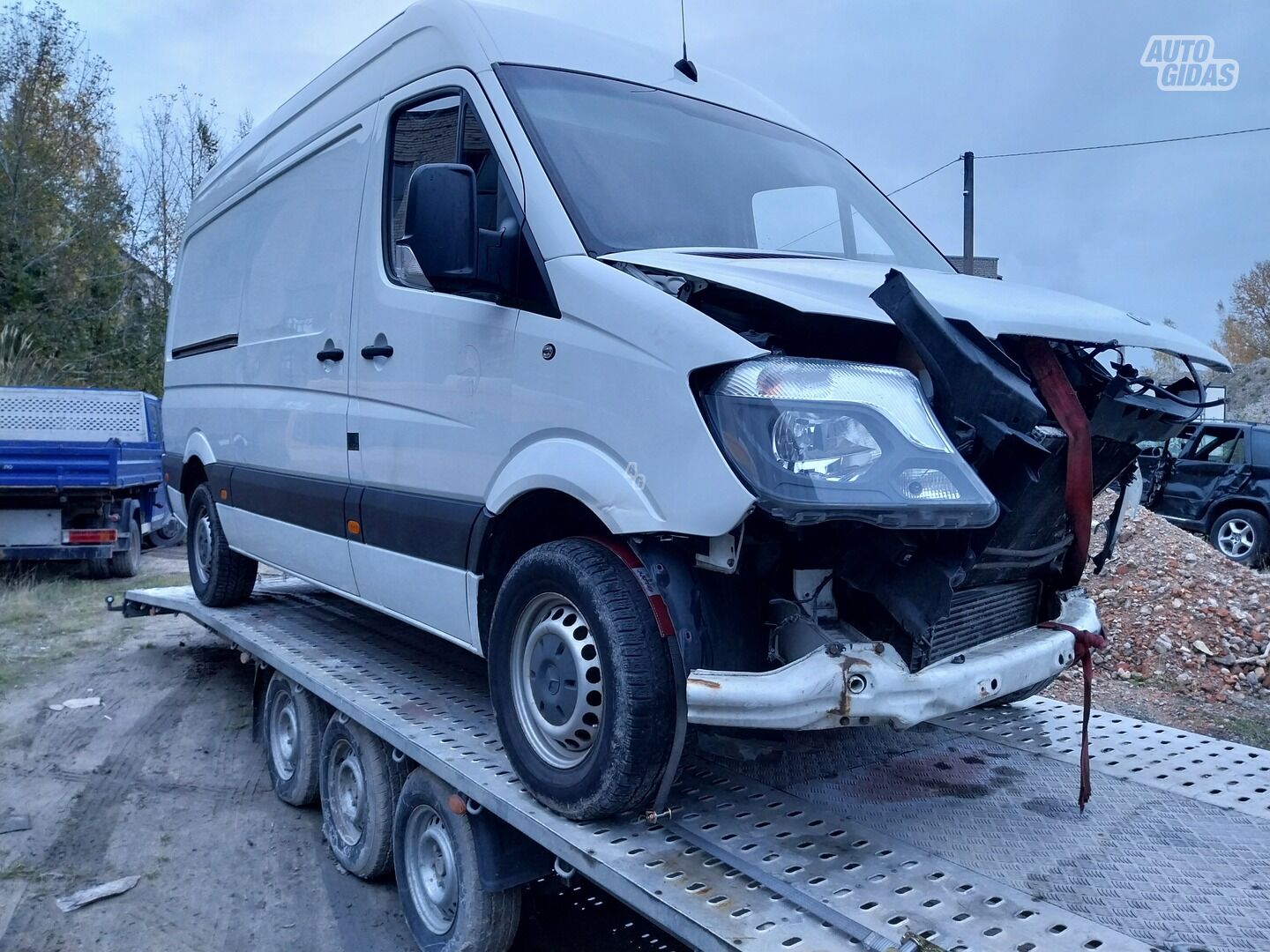 Mercedes-Benz Sprinter 2016 m Krovininis mikroautobusas