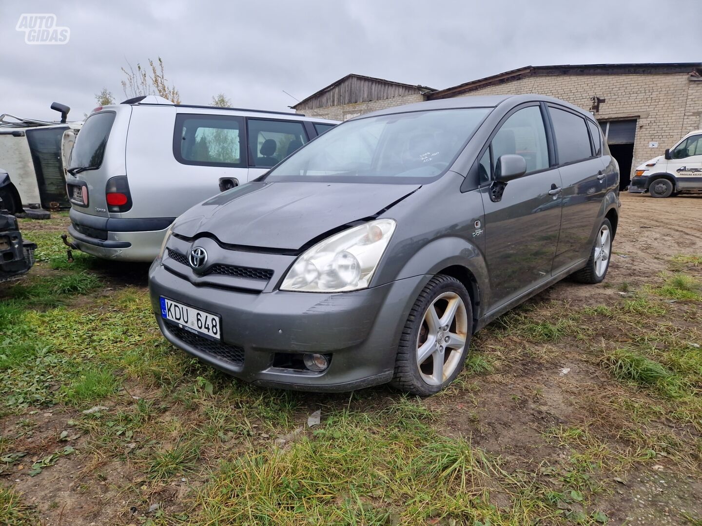 Toyota Corolla Verso 2007 m dalys