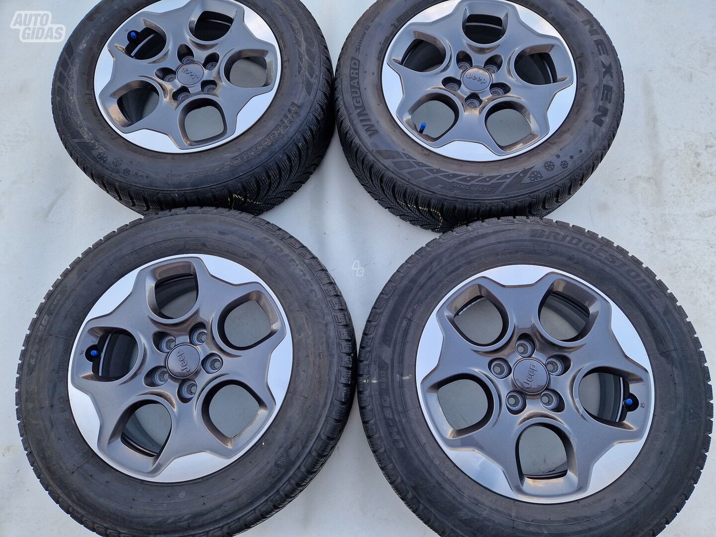 Jeep Renegade Renegade light alloy R16 rims