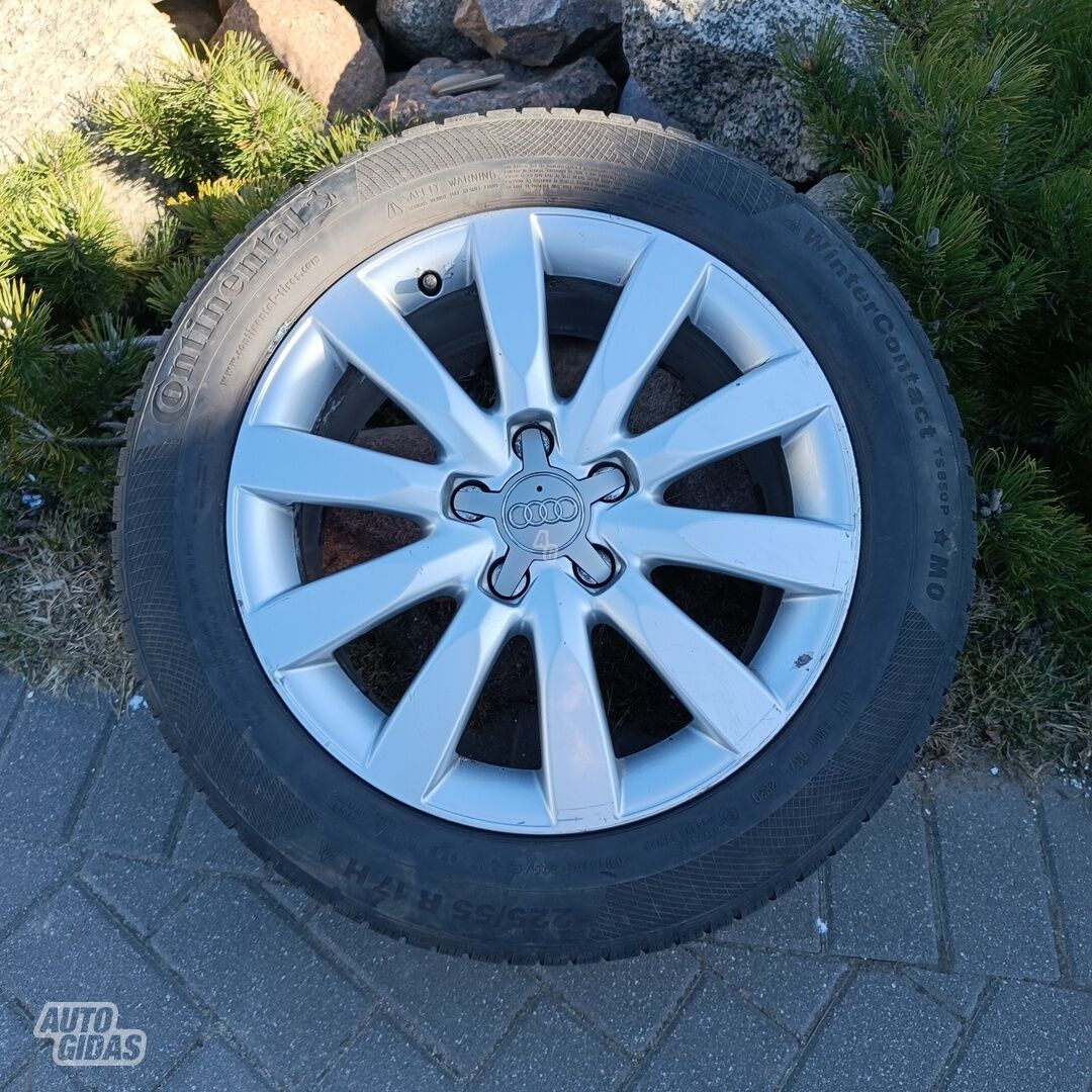 Audi A4 light alloy R17 rims