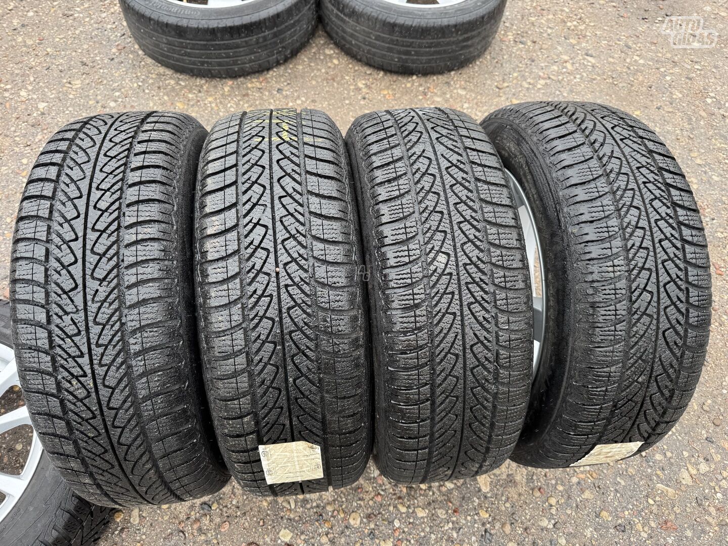 Goodyear Siunciam,6+8mm R17 winter tyres passanger car