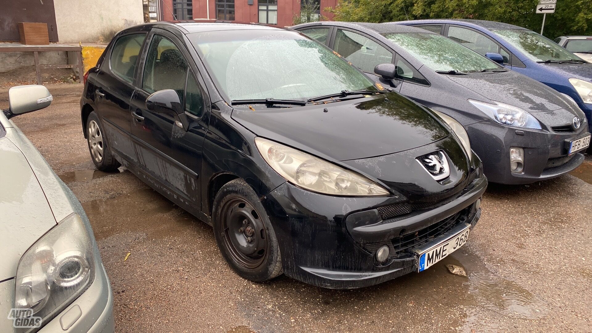 Peugeot 207 2008 m Hečbekas