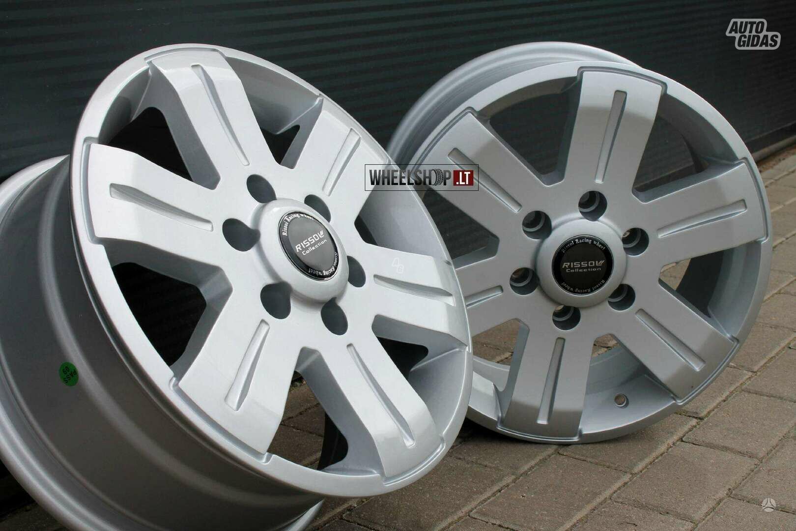 Dezent EU-BK562 style Silver light alloy R16 rims