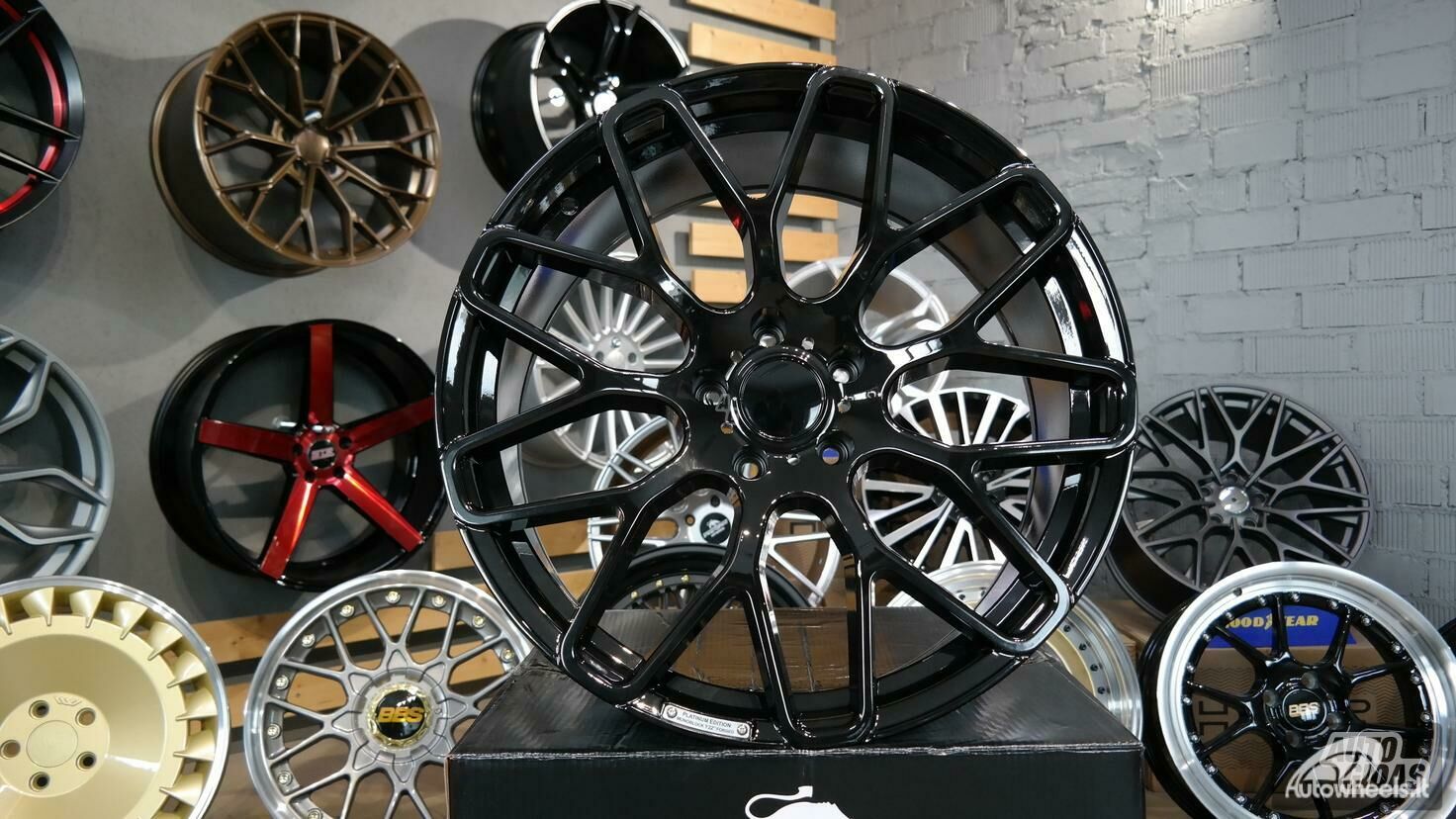 Autowheels MB Brabus Monoblock Y GLS, GLE light alloy R22 rims