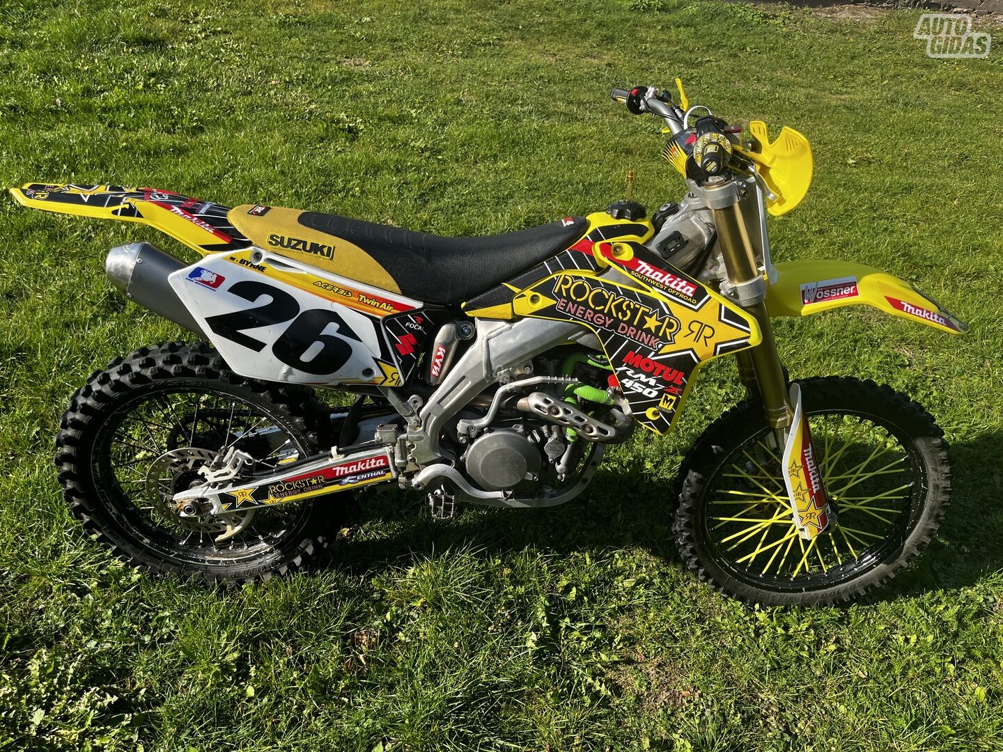 Suzuki RM-Z 2007 m Krosinis / Supermoto motociklas