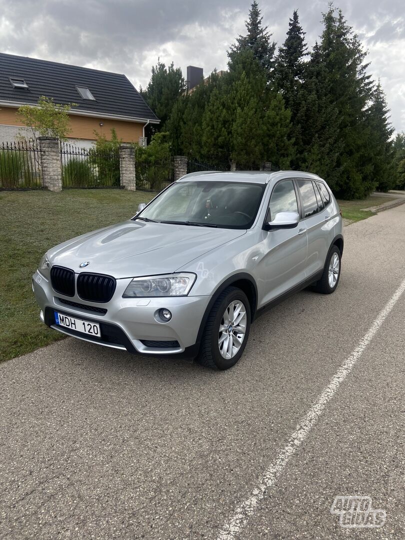 Bmw X3 2013 m Visureigis / Krosoveris