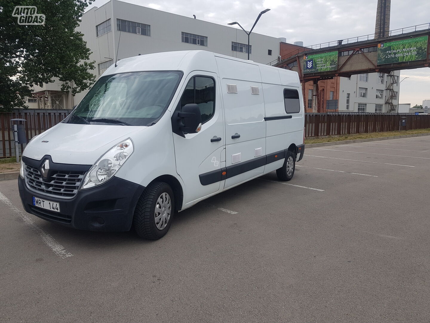 Renault Master 2017 m Kombi mikroautobusas