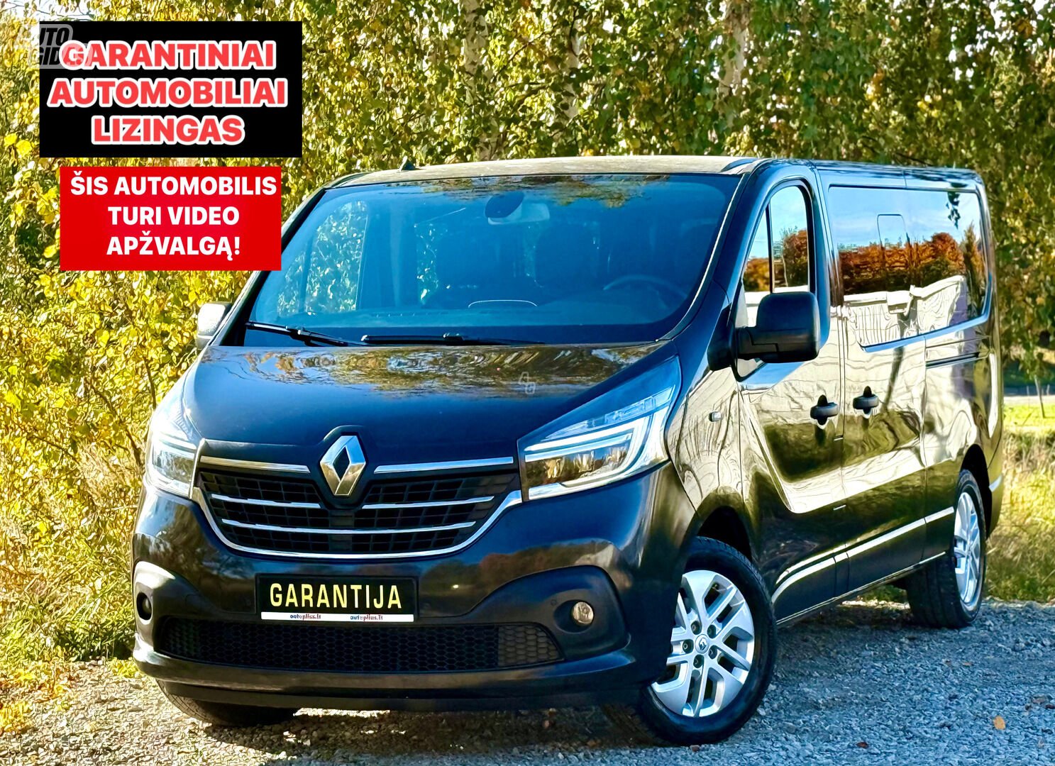 Renault Trafic 2020 m Keleivinis mikroautobusas