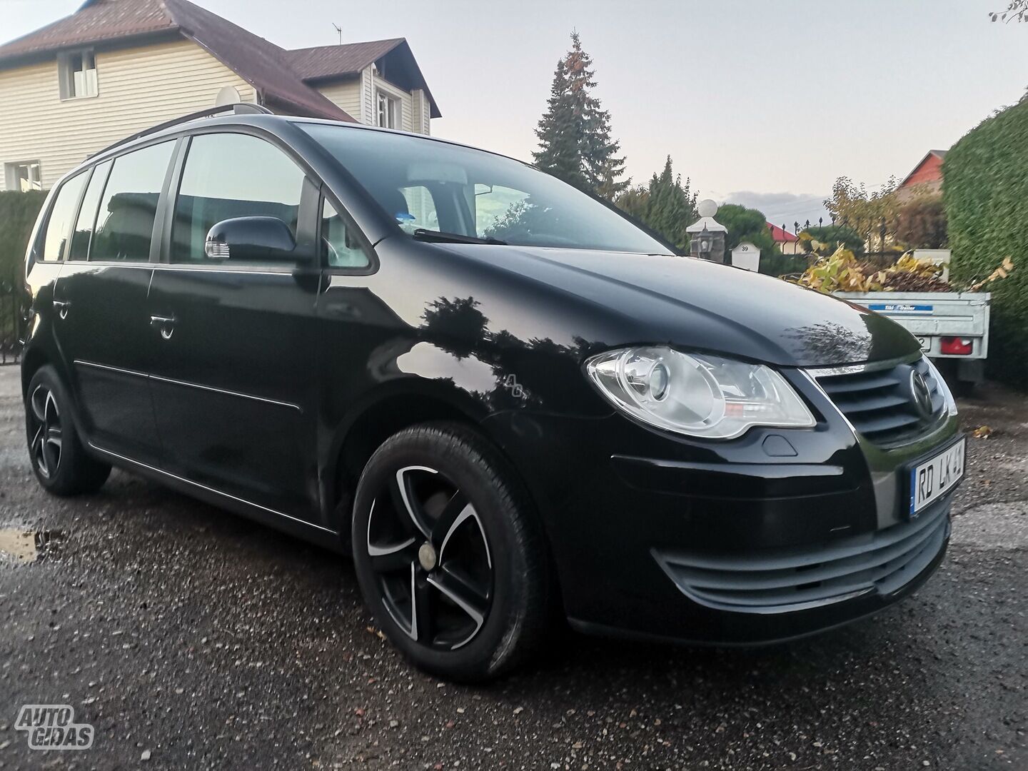 Volkswagen Touran TDI Vokietija 2008 y