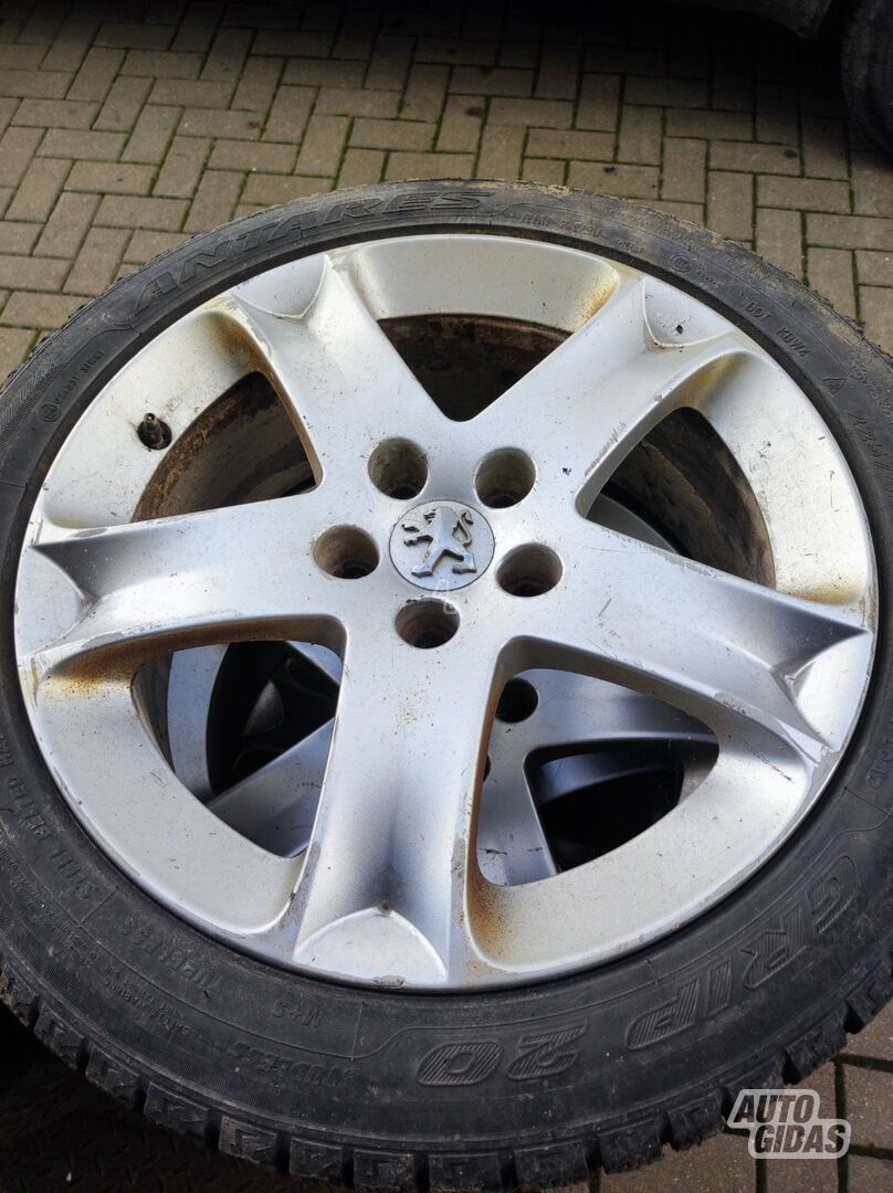 Peugeot 407 light alloy R17 rims