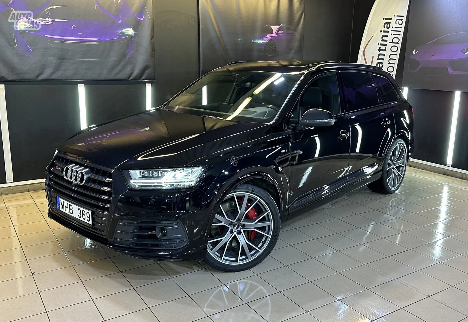 Audi SQ7 2018 m Komercinis auto(su būda)