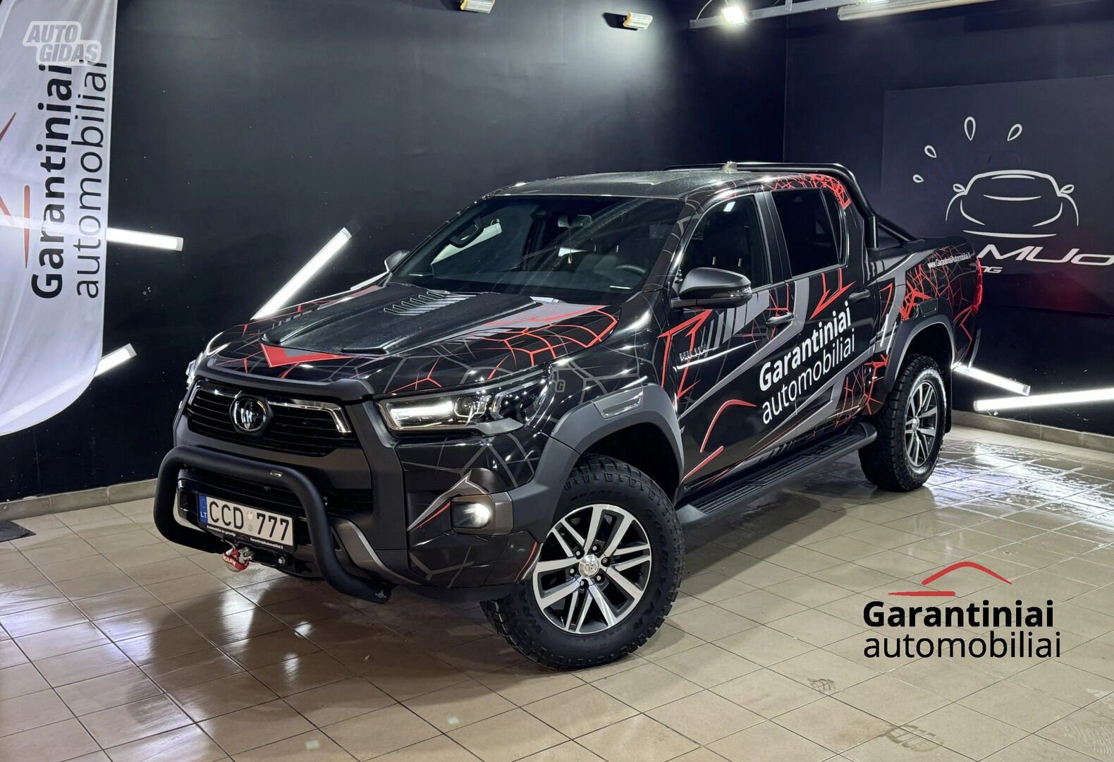 Toyota Hilux 2023 m Komercinis auto(su būda)