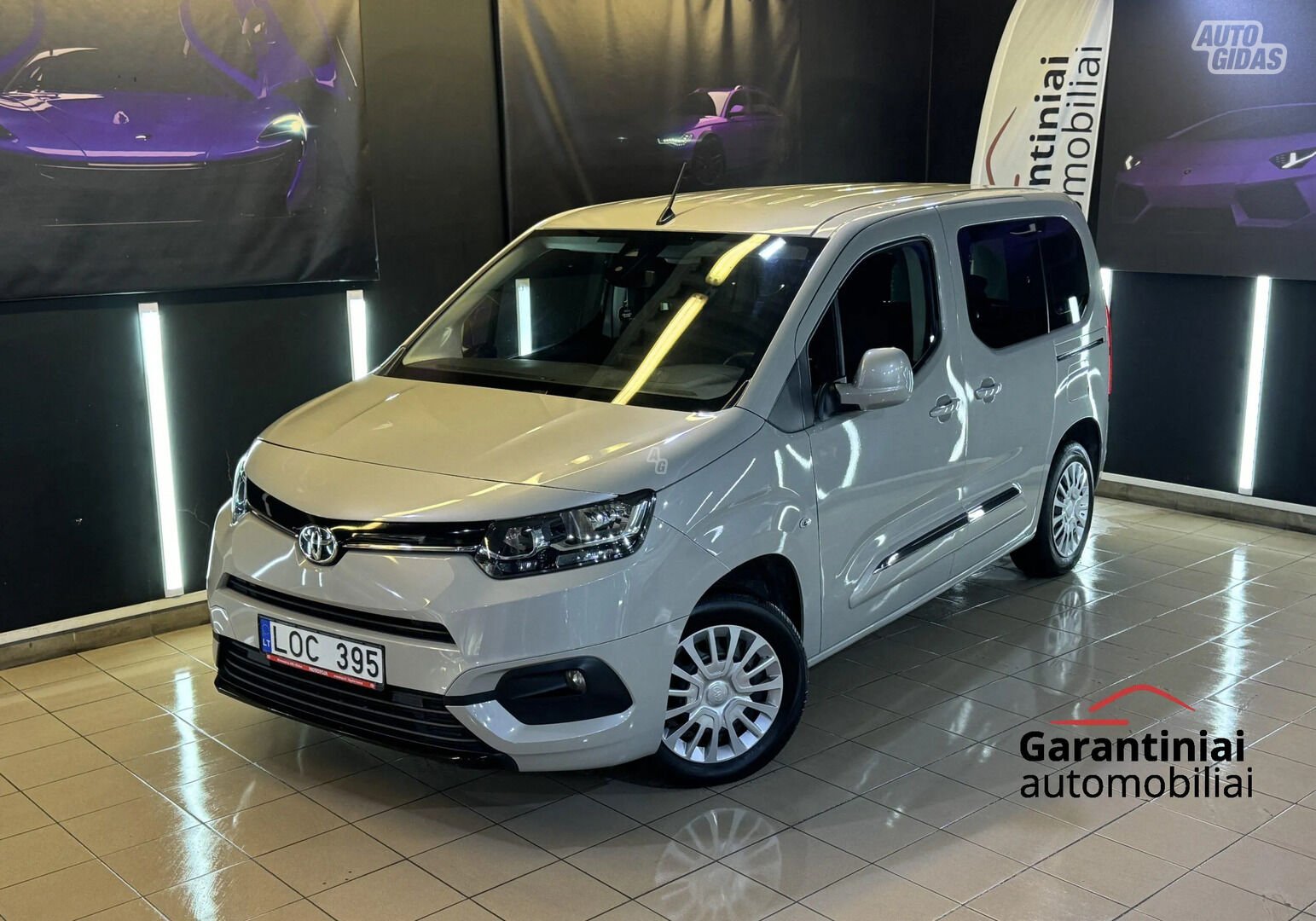 Toyota Proace 2020 m Vienatūris