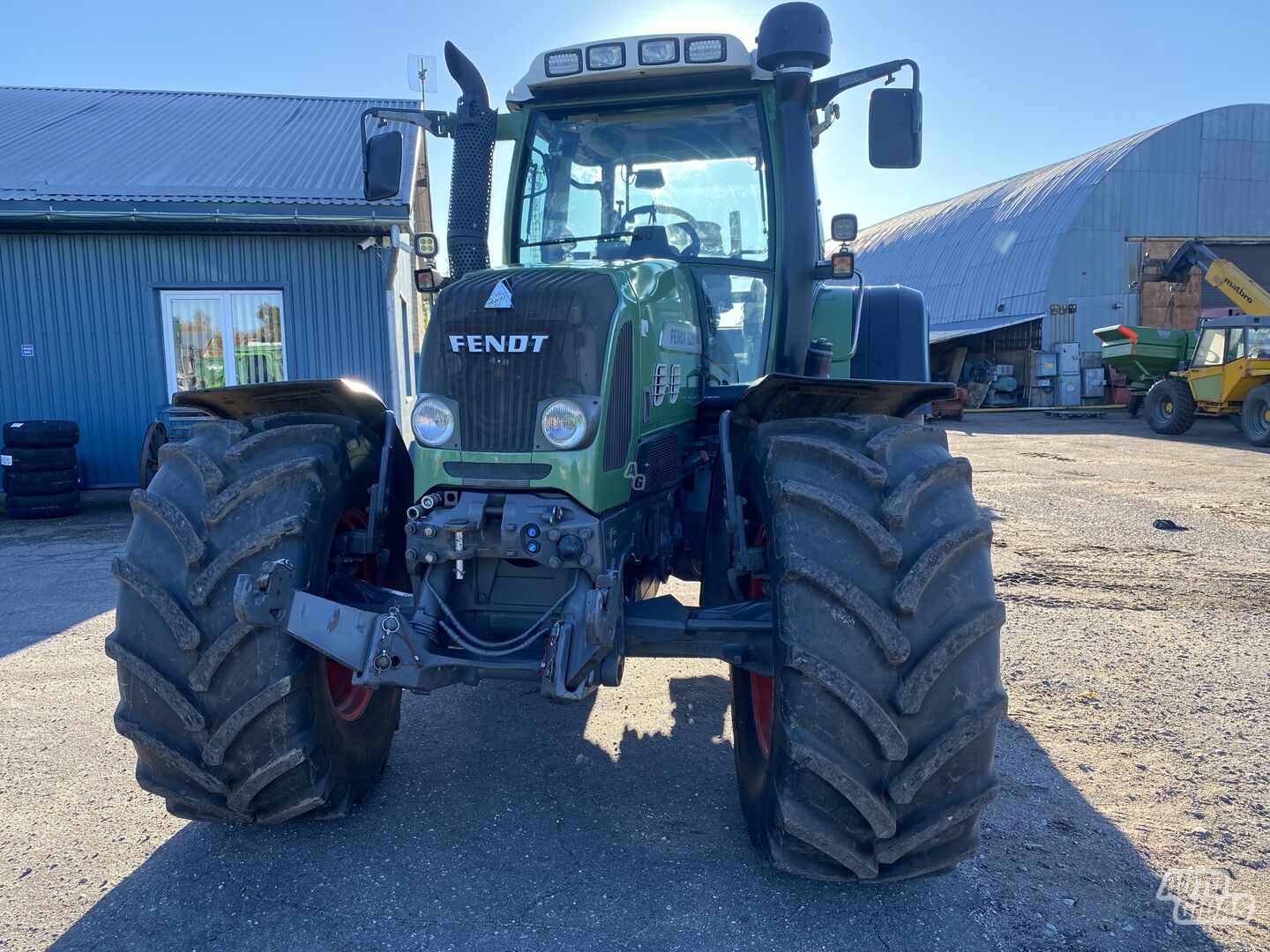 Fendt 820 Vario TMS 2011 y Tractor