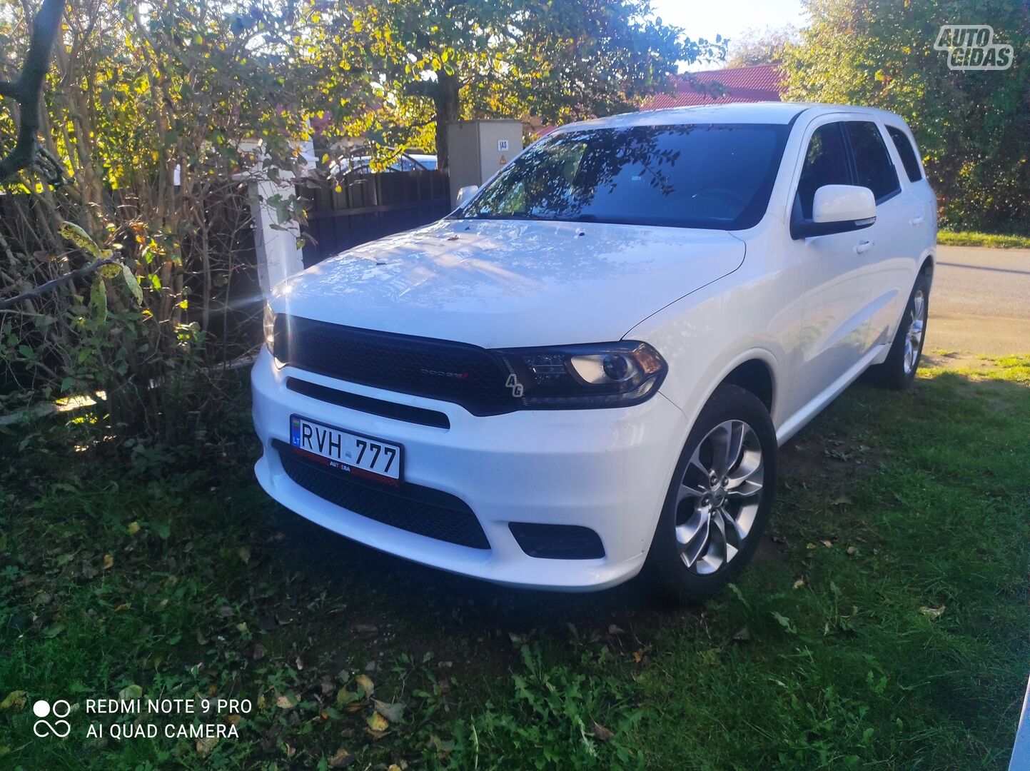 Dodge Durango 2019 m Visureigis / Krosoveris