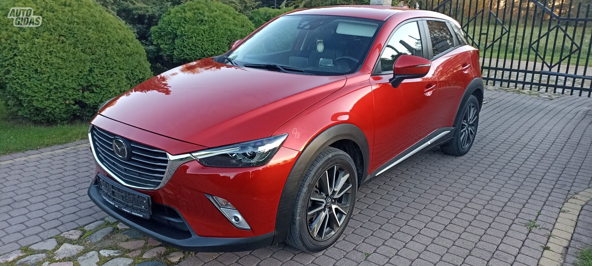 Mazda CX-3 2015 m Visureigis / Krosoveris