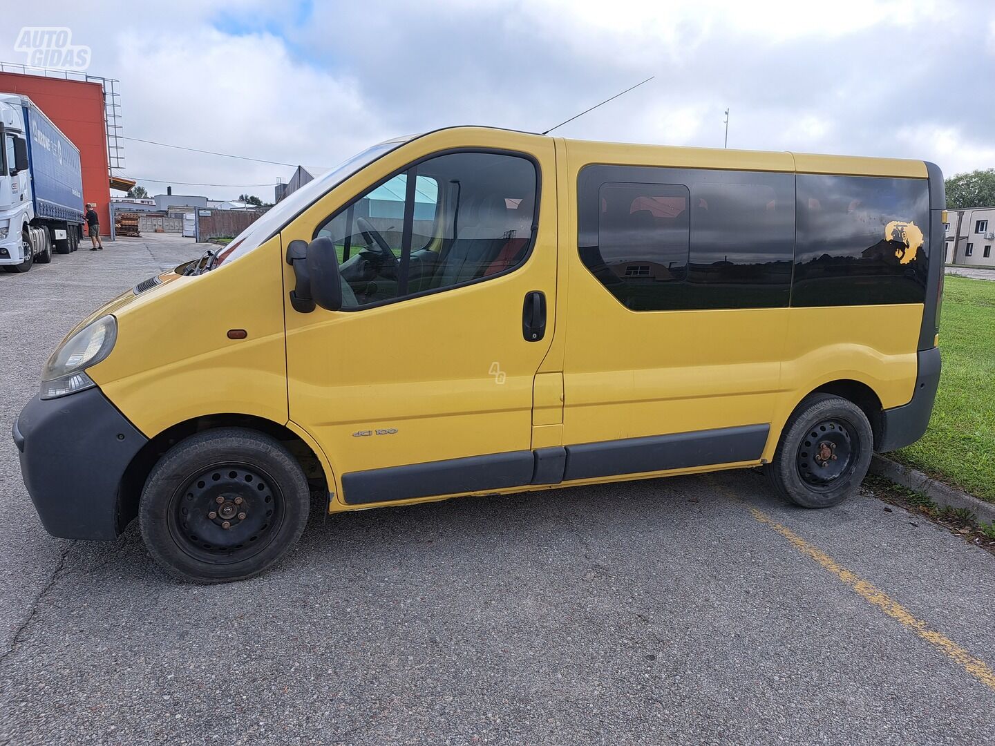 Renault Trafic 2003 m Keleivinis mikroautobusas