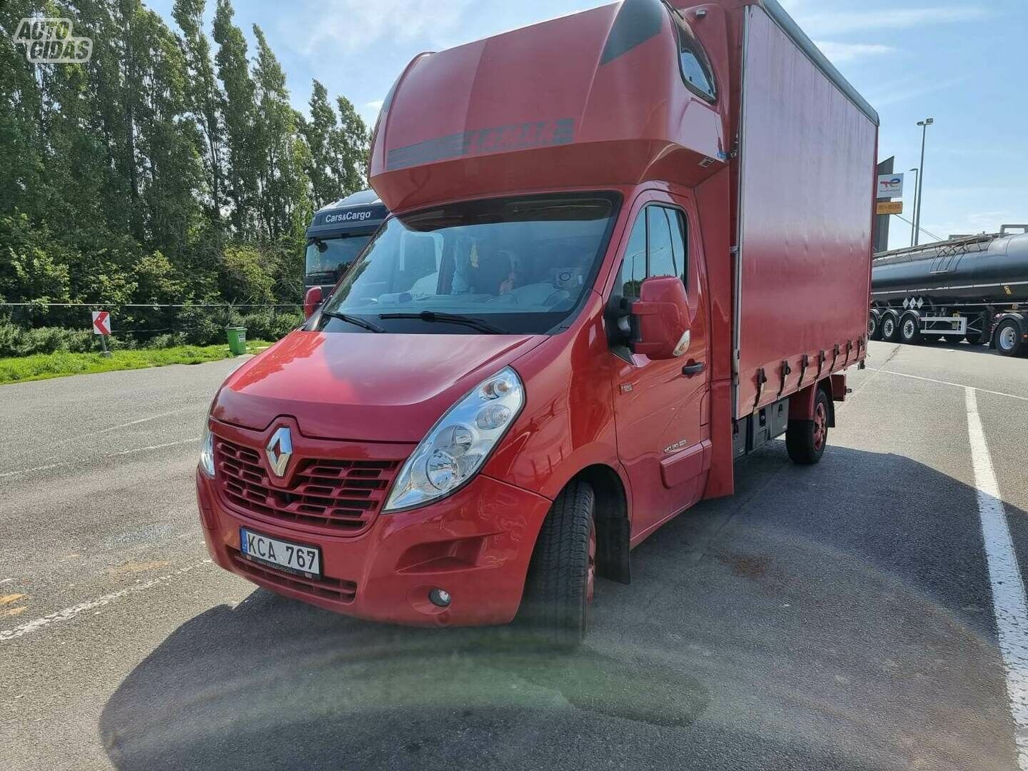 Renault MASTER 2017 m Bortinis su tentu