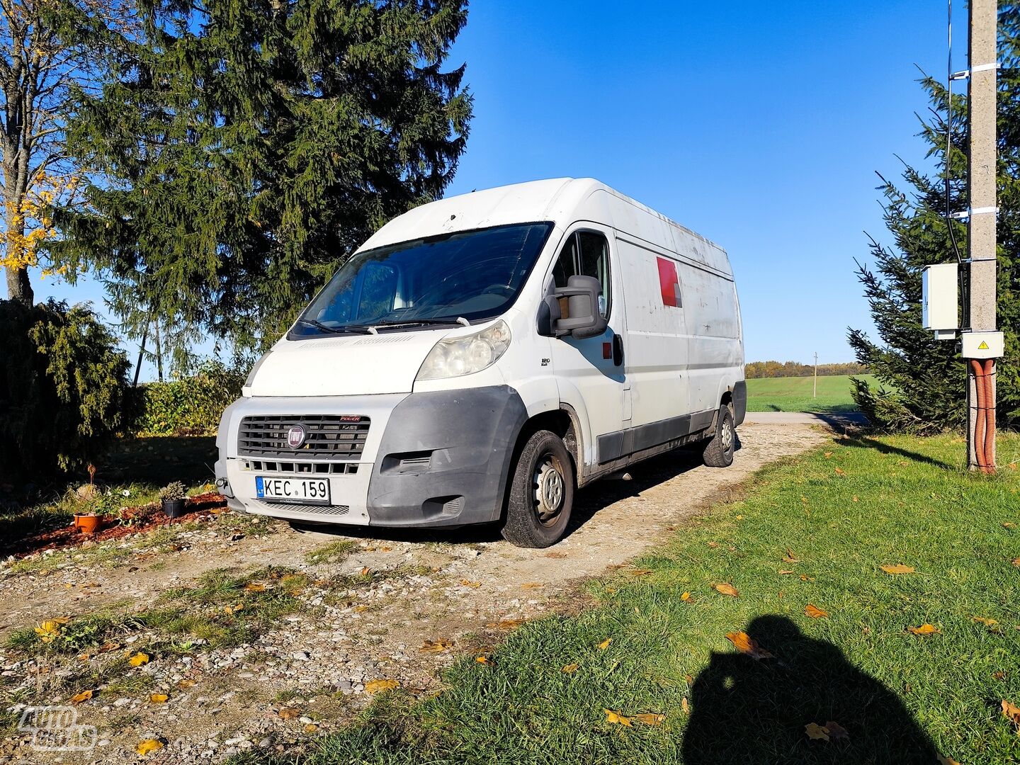 Fiat Ducato 2007 г Грузовой микроавтобус