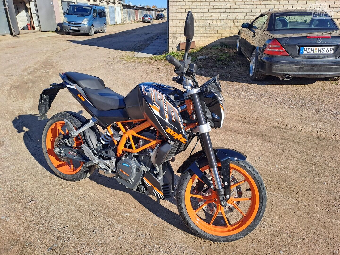 KTM Duke 2017 m Klasikinis / Streetbike motociklas