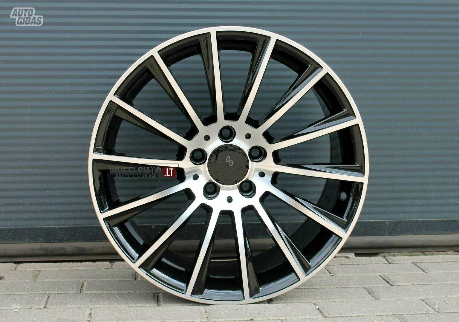 Mercedes-Benz AMG EU-B1048 Style Black Polis light alloy R17 rims