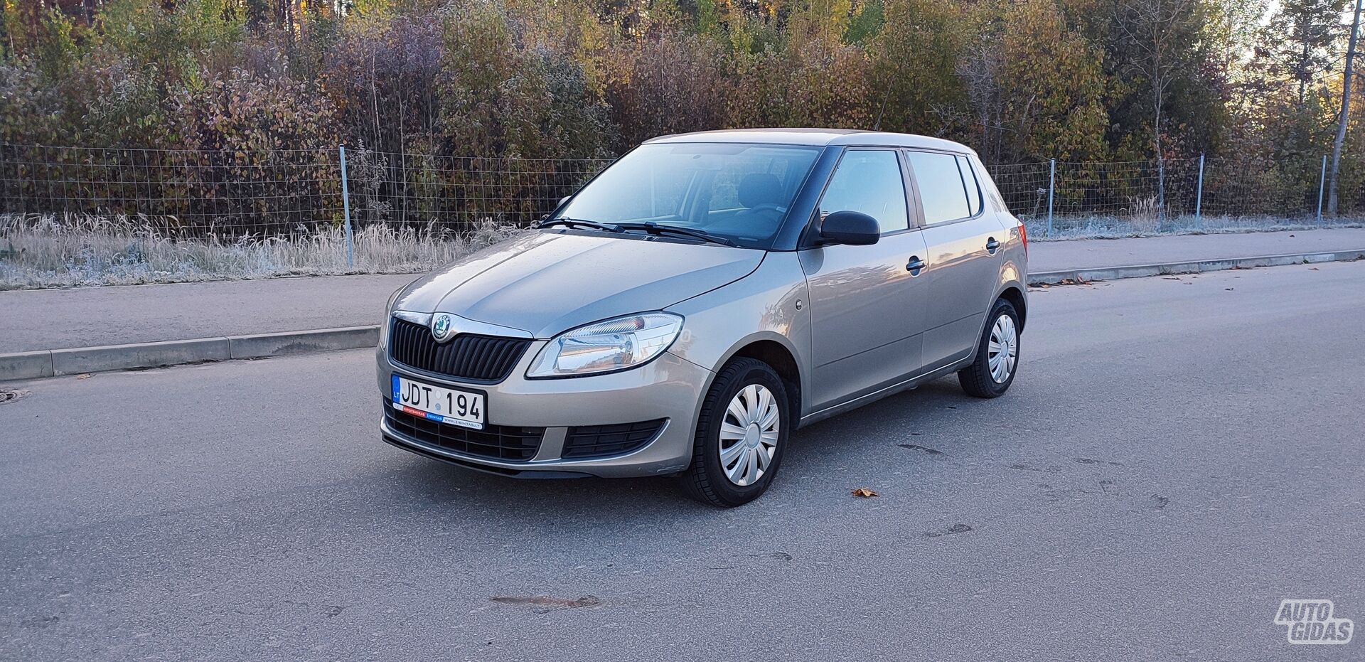 Skoda Fabia 2012 г Минивэн