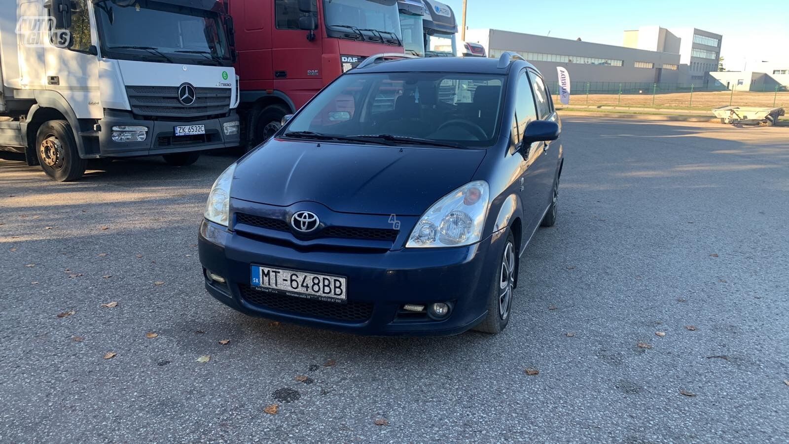 Toyota Corolla Verso 2005 m Vienatūris