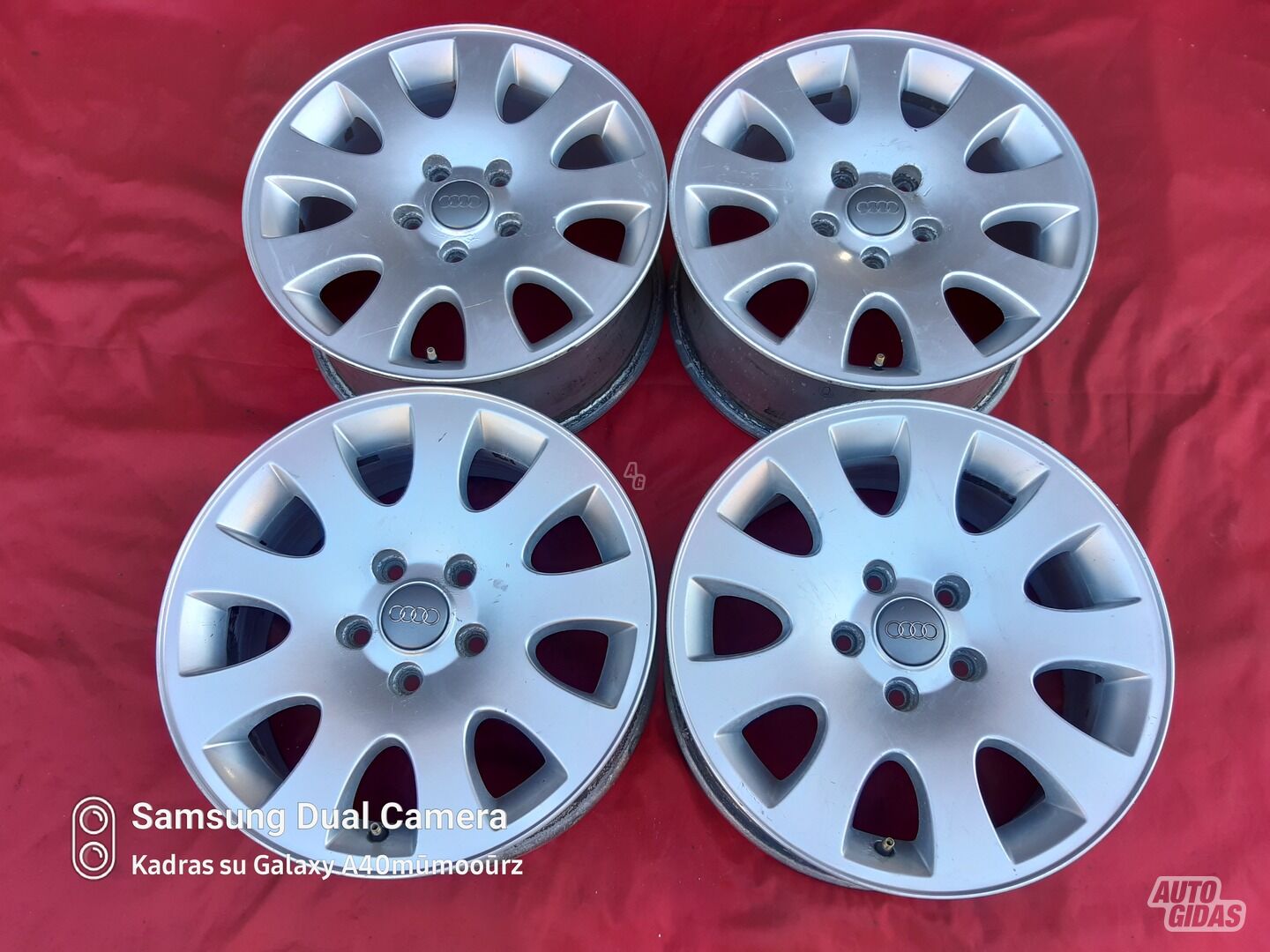 Light alloy R16 rims