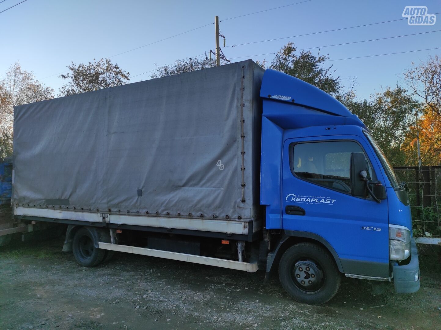 Mitsubishi Canter 2007 m Komercinis auto(su būda)