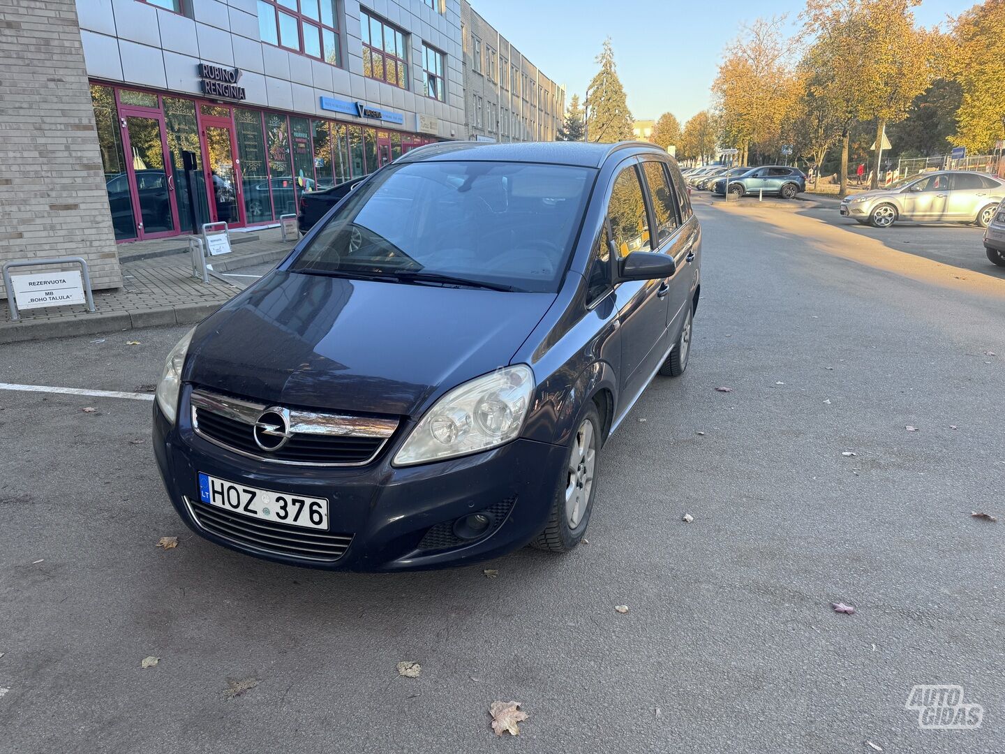 Opel Zafira 2008 m Vienatūris