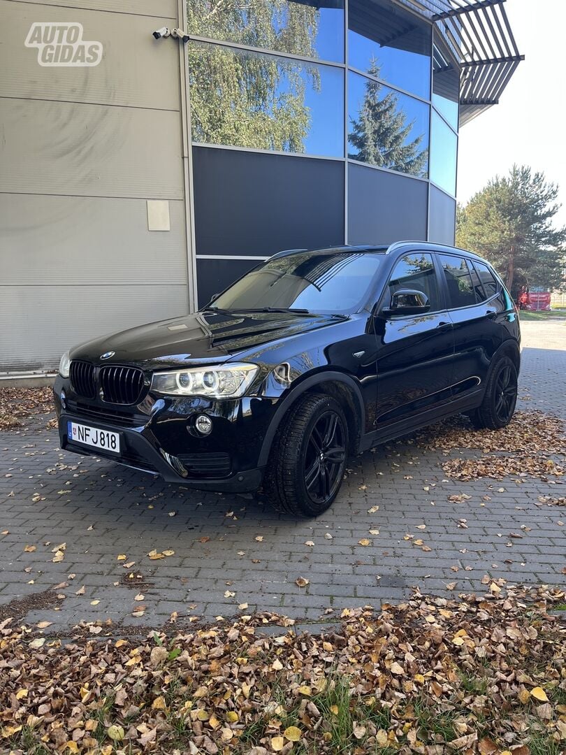 Bmw X3 2016 m Visureigis / Krosoveris