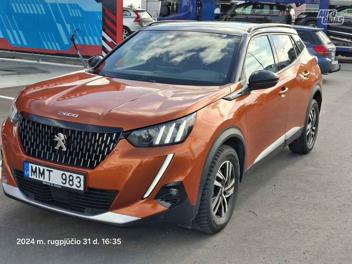 Peugeot 2008 2020 m Visureigis / Krosoveris