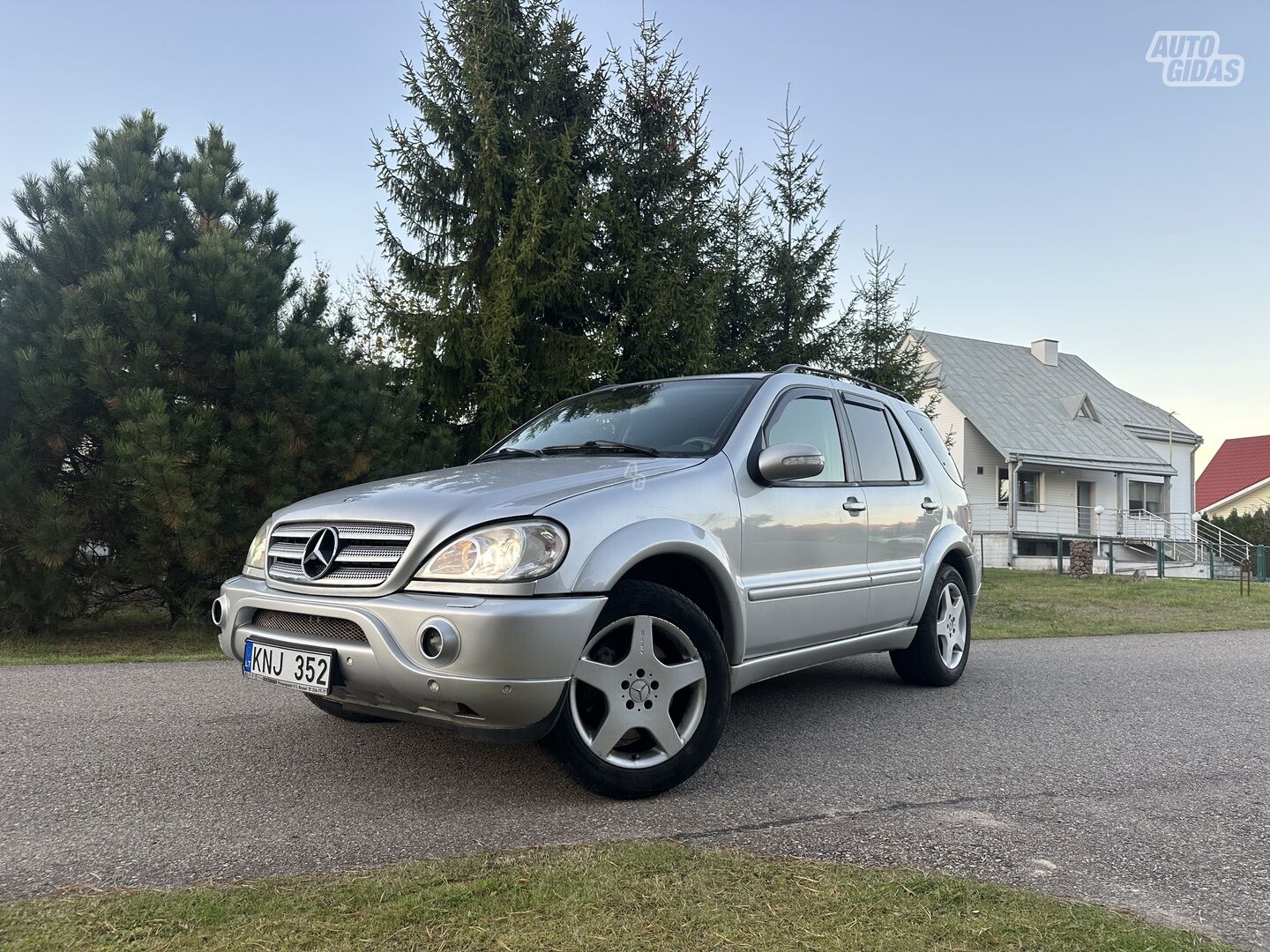 Mercedes-Benz ML 270 2002 m Visureigis / Krosoveris