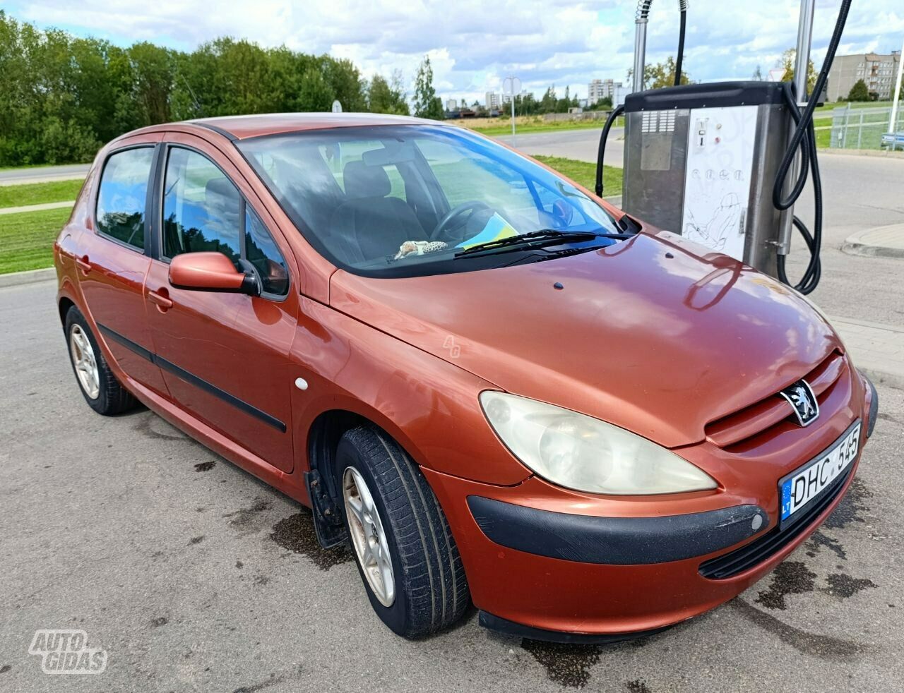 Peugeot 307 2001 m Hečbekas