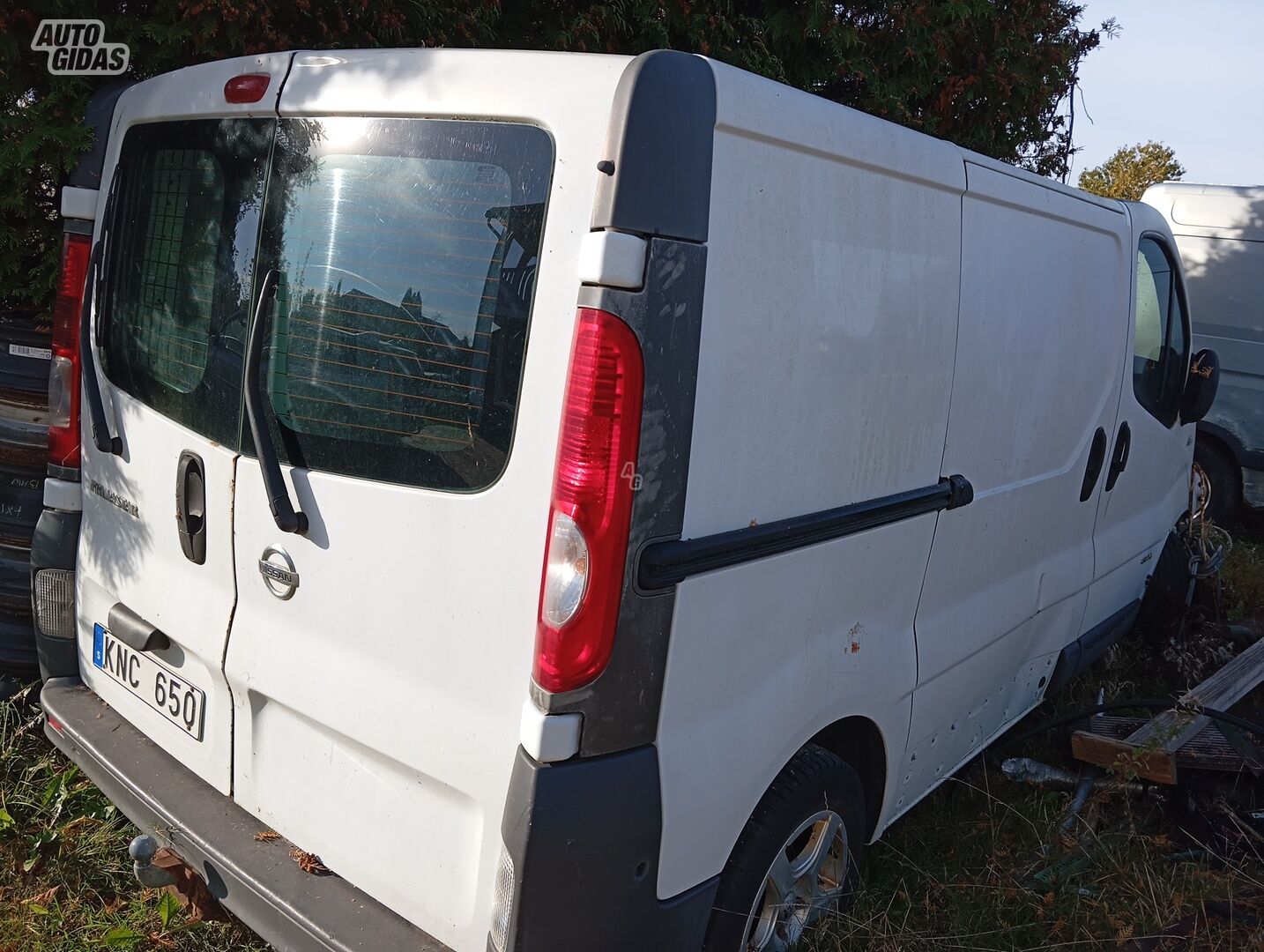 Renault Trafic 2008 m dalys