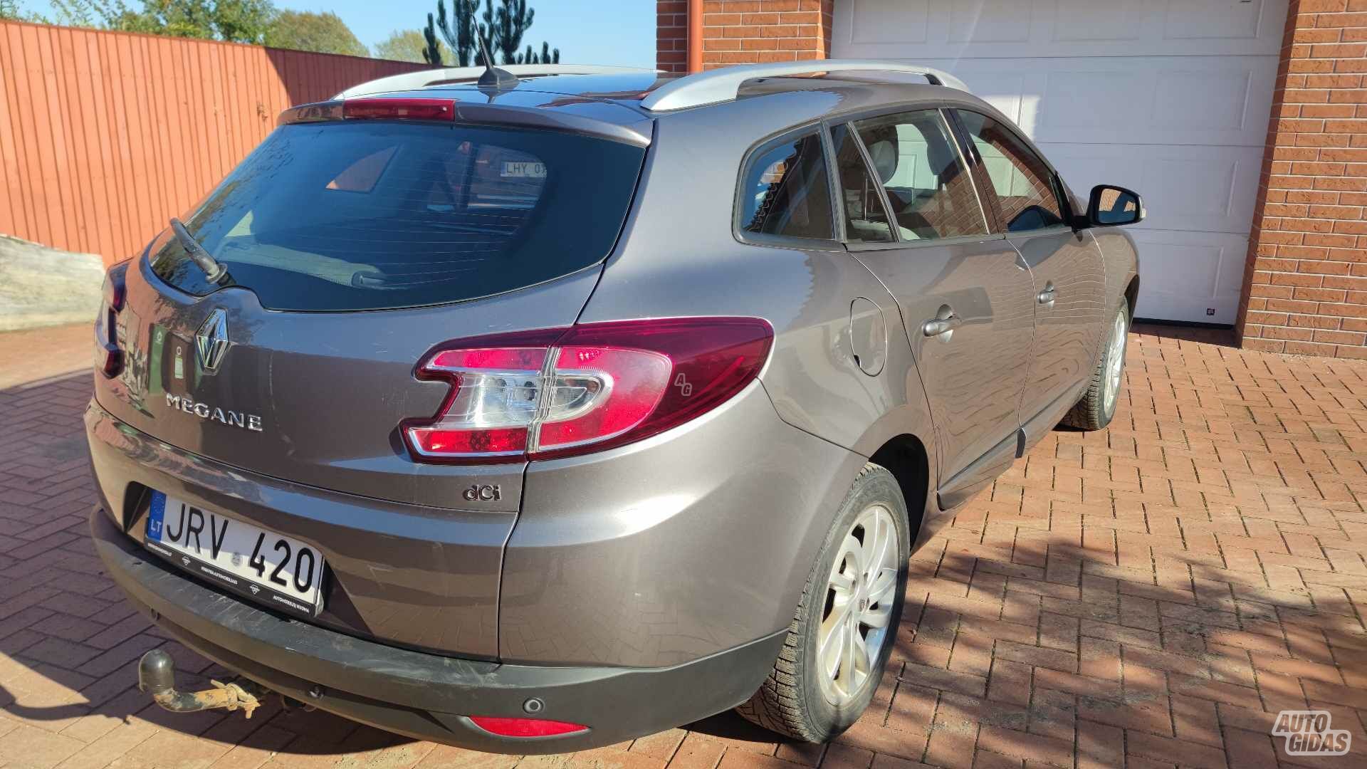 Renault Megane 2013 m Universalas