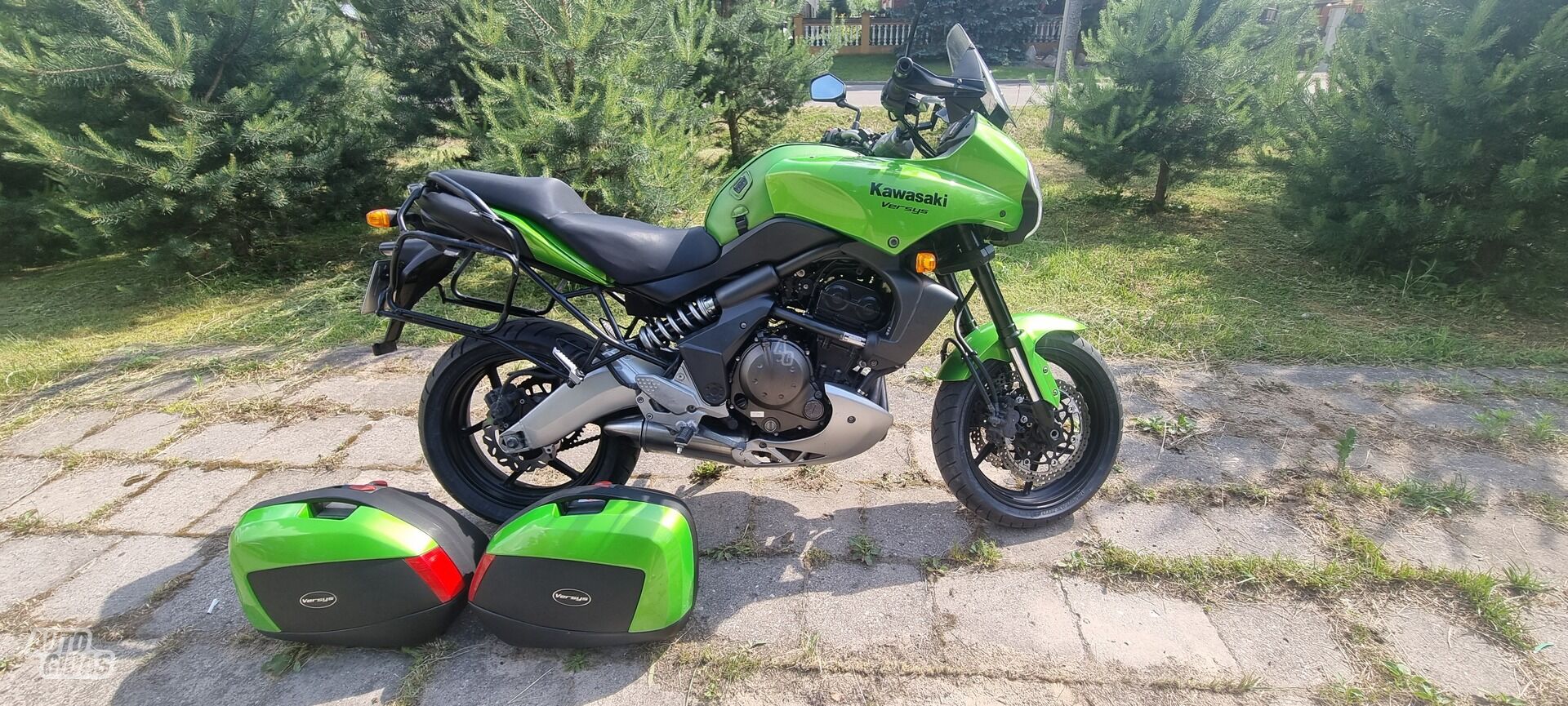 Kawasaki Versys 650 2008 г Enduro мотоцикл