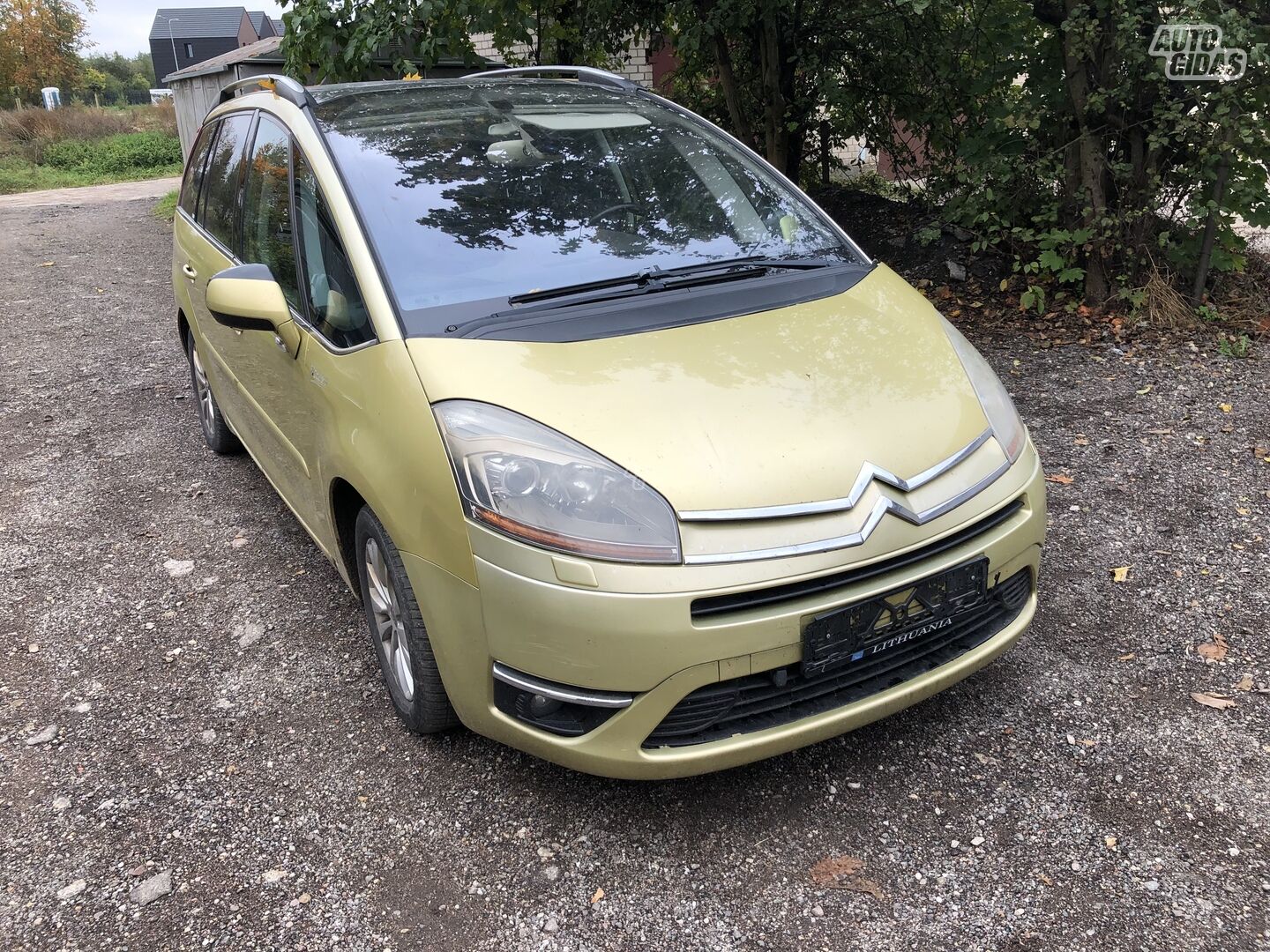 Citroen C4 Grand Picasso 2008 m dalys