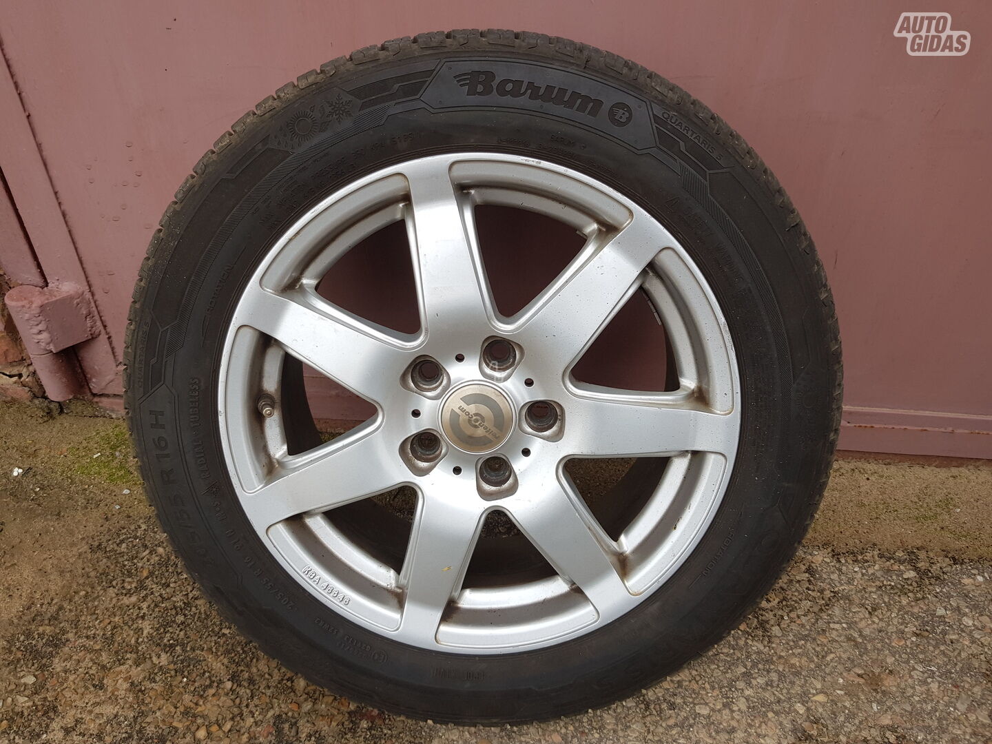 Light alloy R16 rims