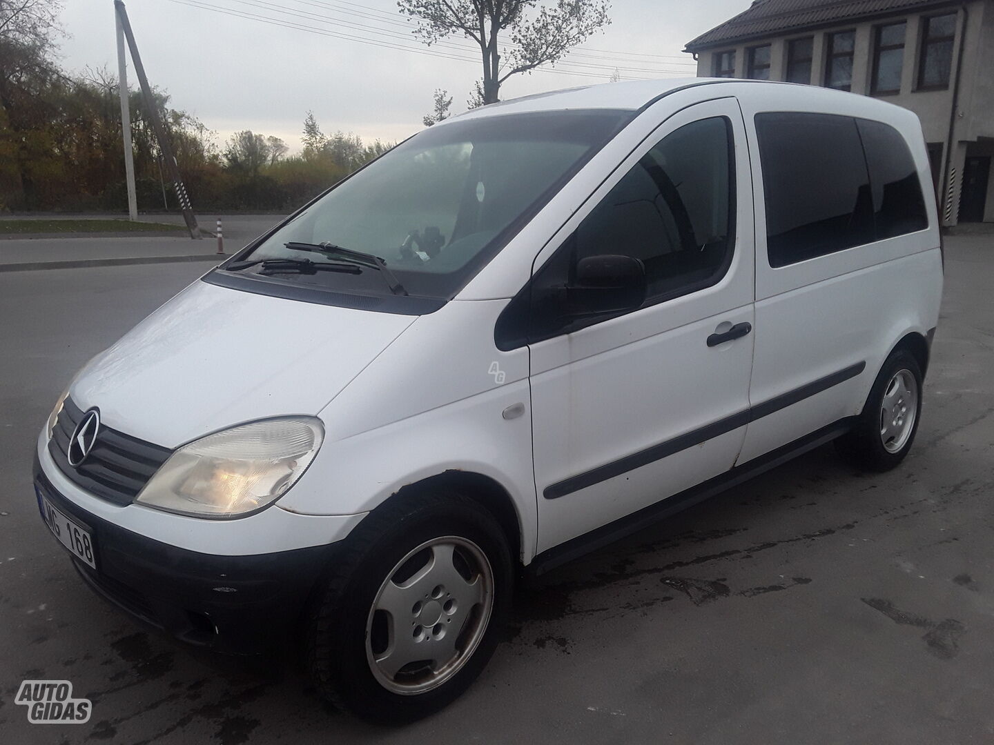 Mercedes-Benz Vaneo 2005 m Vienatūris